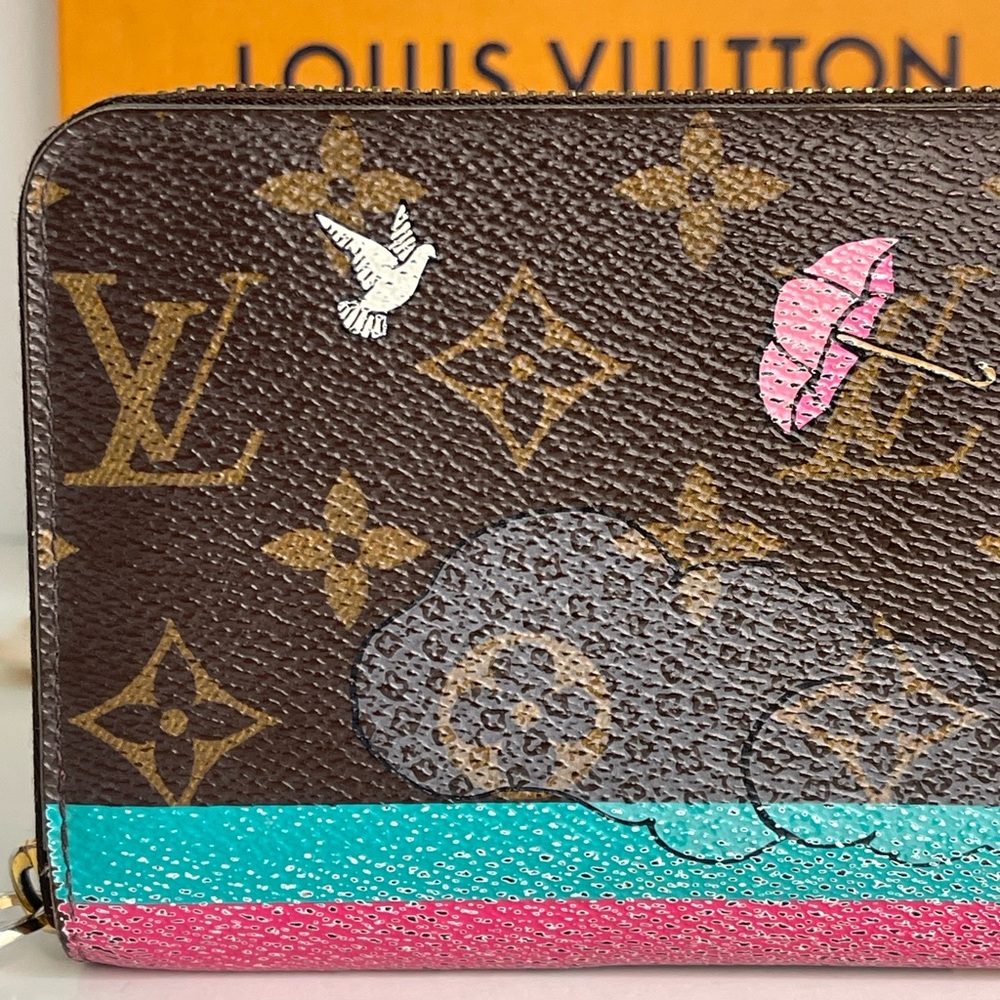 Louis Vuitton LV Long Wallet Brown Monogram with dust bag, box and ribbon - Picture 3 of 14